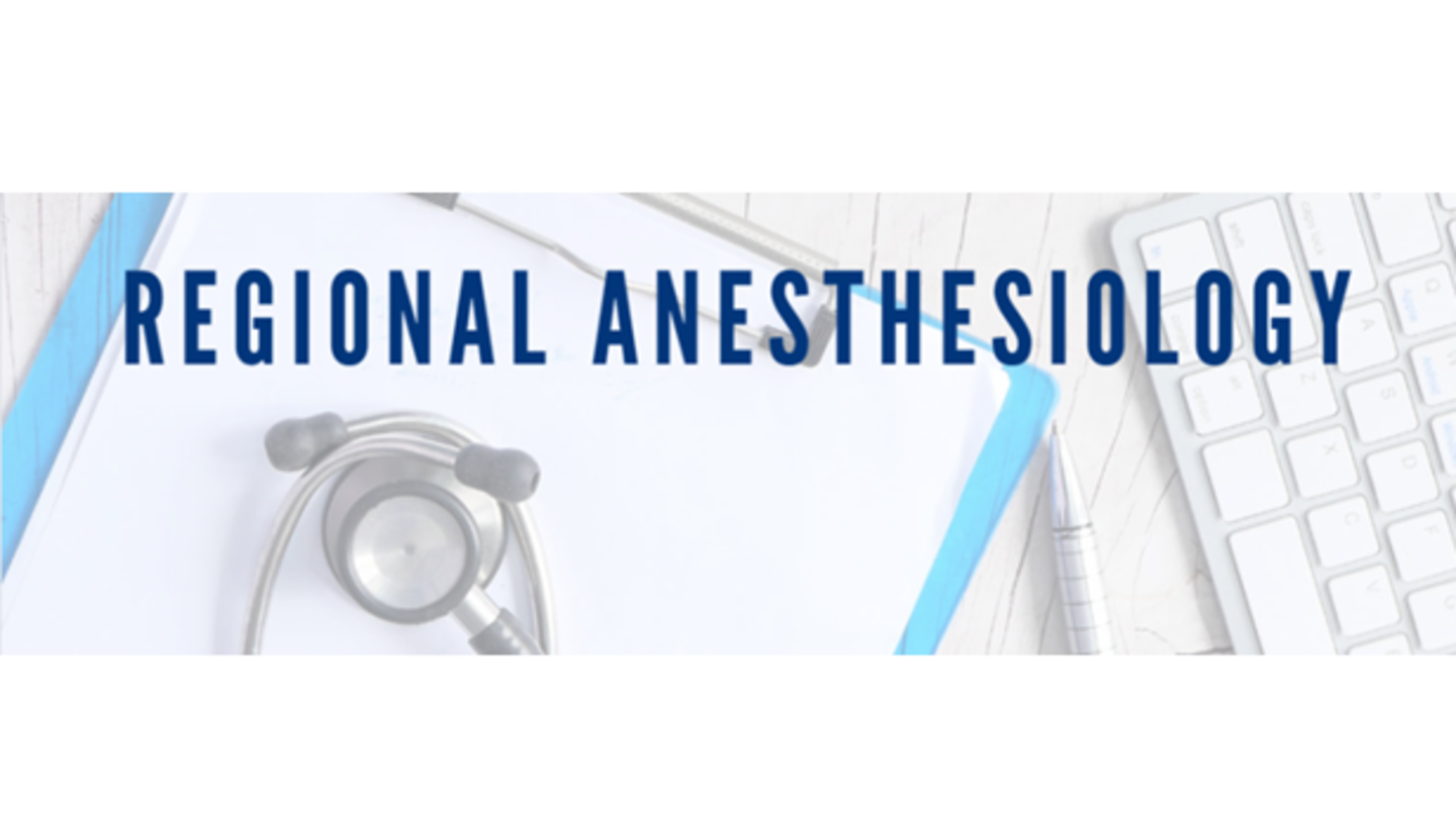 Regional Anesthesiology