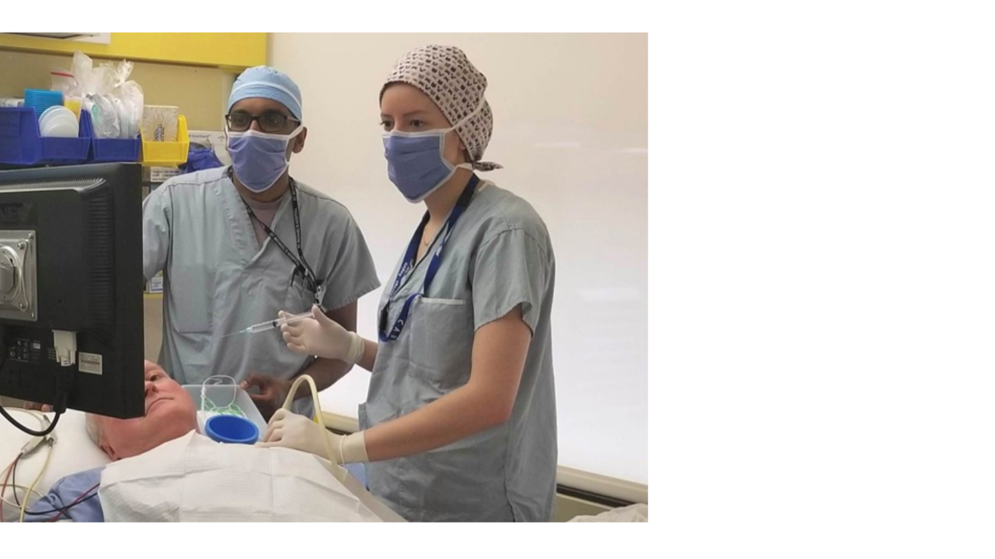 Anesthesiologists working