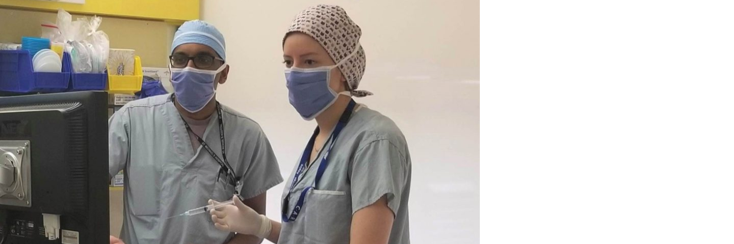 Anesthesiologists working